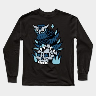 Owl skull Long Sleeve T-Shirt